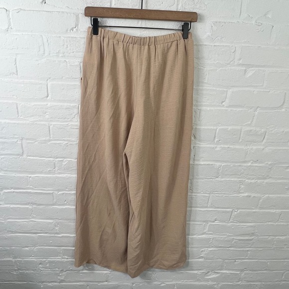 Bohme Tan Wide Leg Pants - Picture 2 of 4